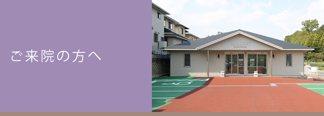 ご来院の方へ